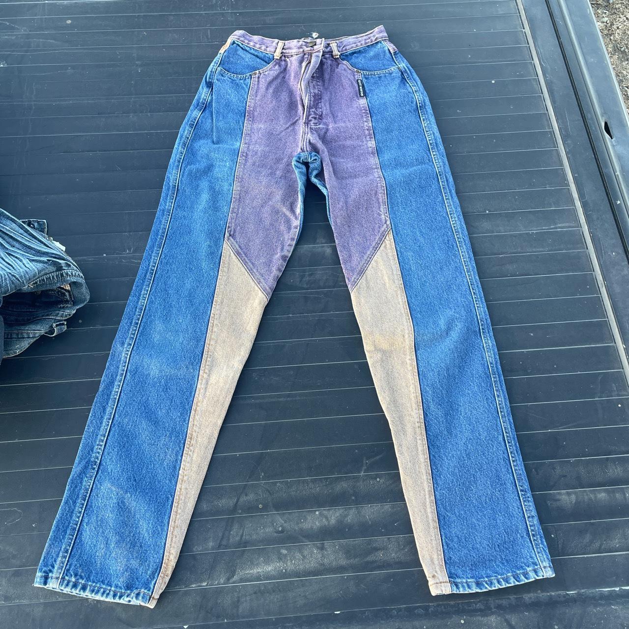 Vintage 90s Rocky Mountain Light Wash Denim High - Depop