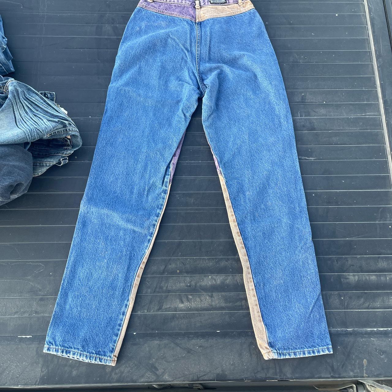 Vintage 90s Rocky Mountain Light Wash Denim High - Depop