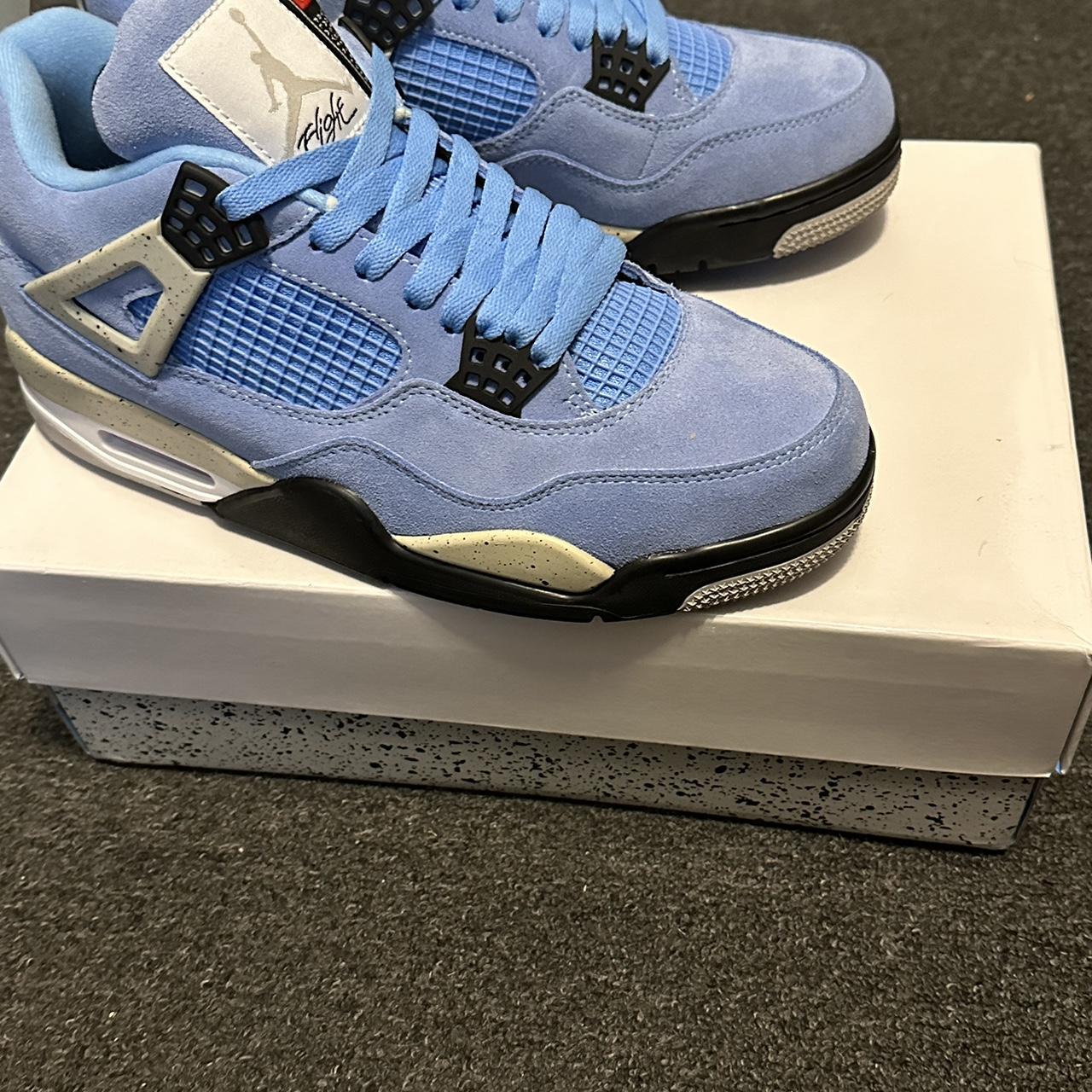 JORDAN 4 UNC As shown in image / Comes with the... - Depop