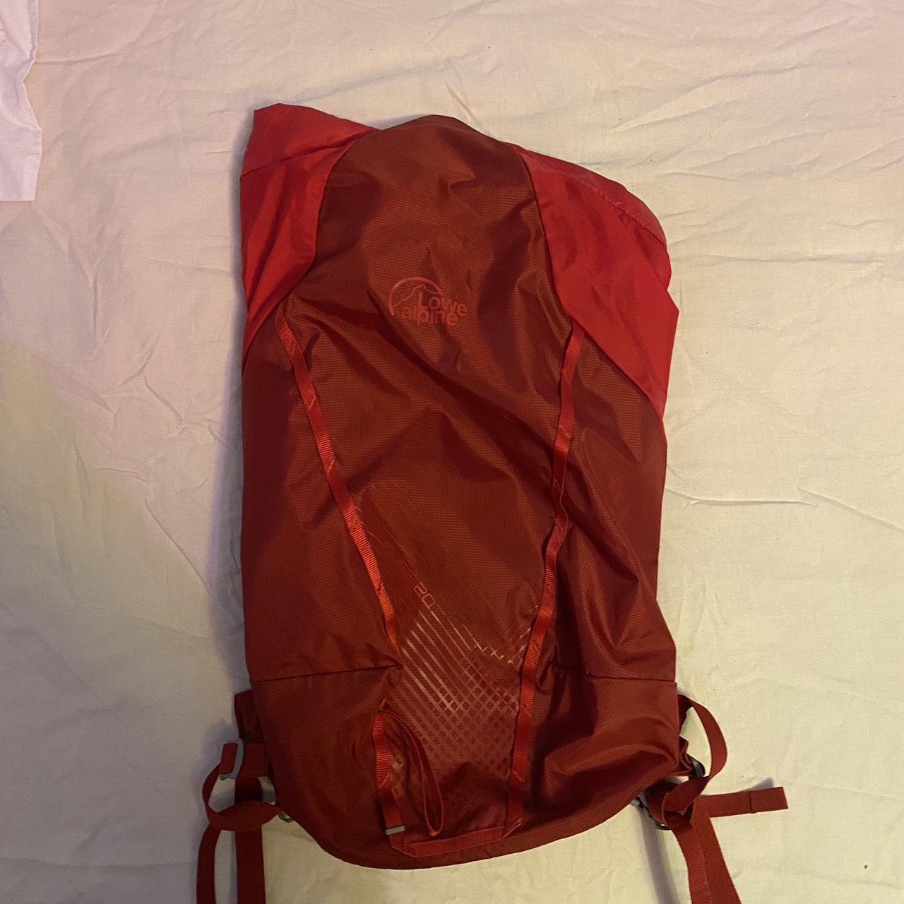 Lowe alpine Red raspberry rucksack bag bag pack with... - Depop