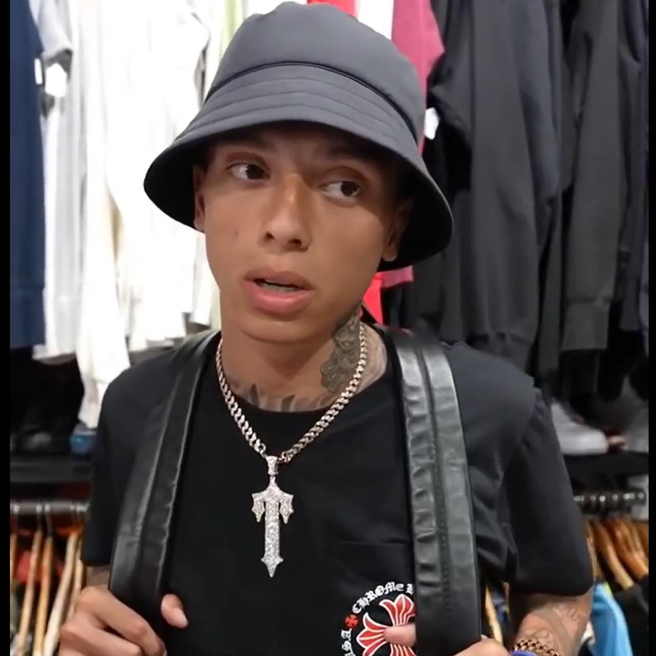 🔥🔪🤯 Central Cee Trapstar Chain 🎤🔫🥶 Size 16 inch (40... Depop