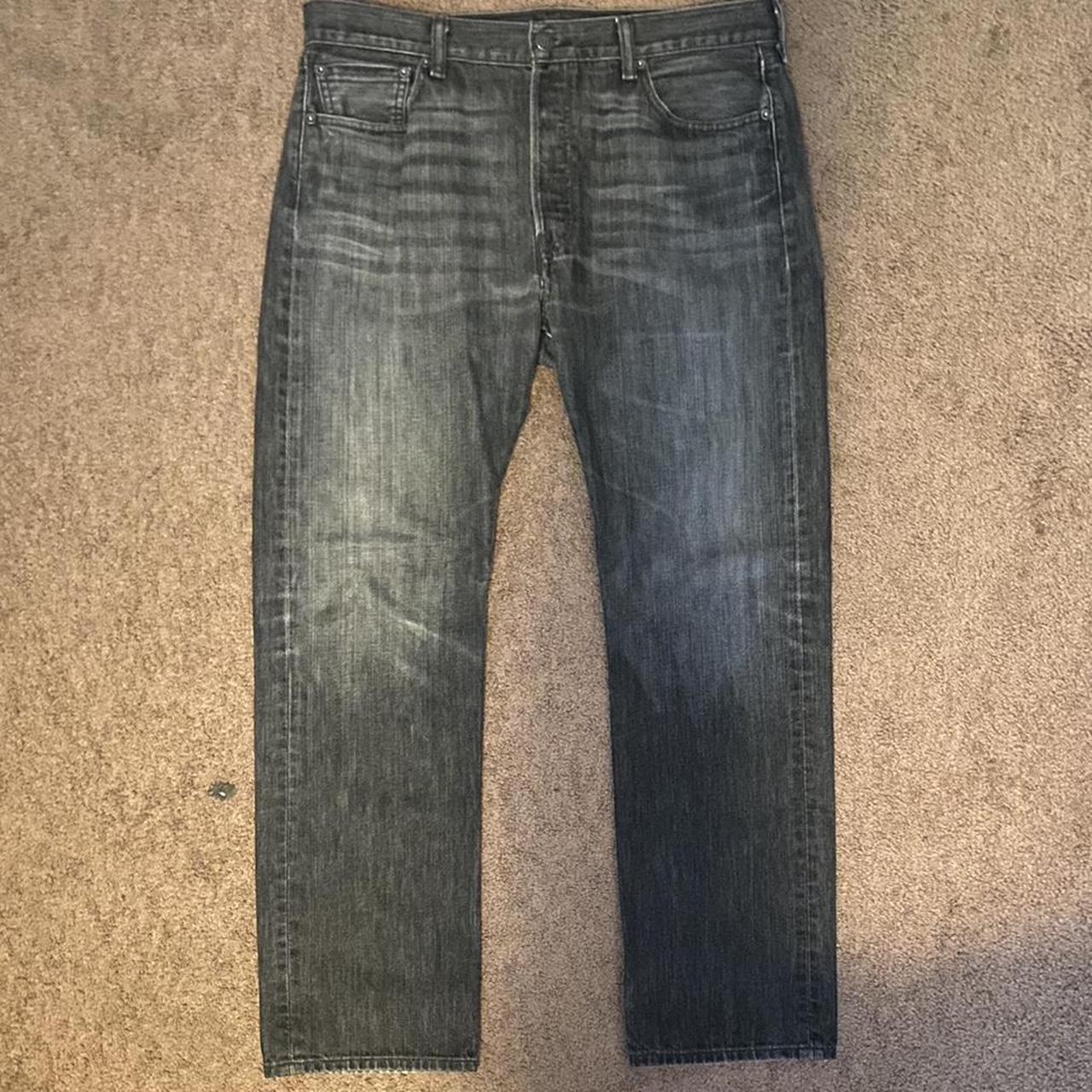 Black Levi’s 501 Condition 9/10 very nice wash on... - Depop