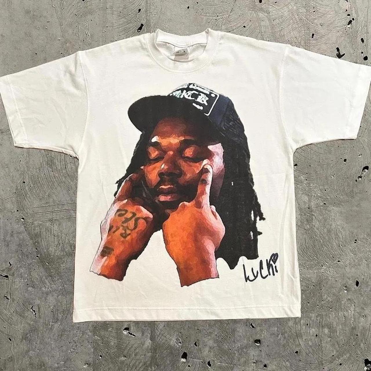 Lucki Face Graphic Tee - Depop