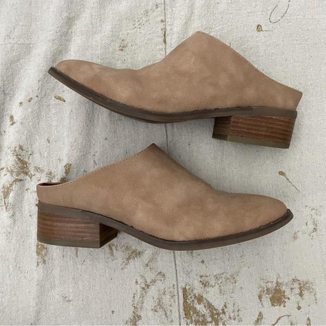 Report tisha mule on sale bootie