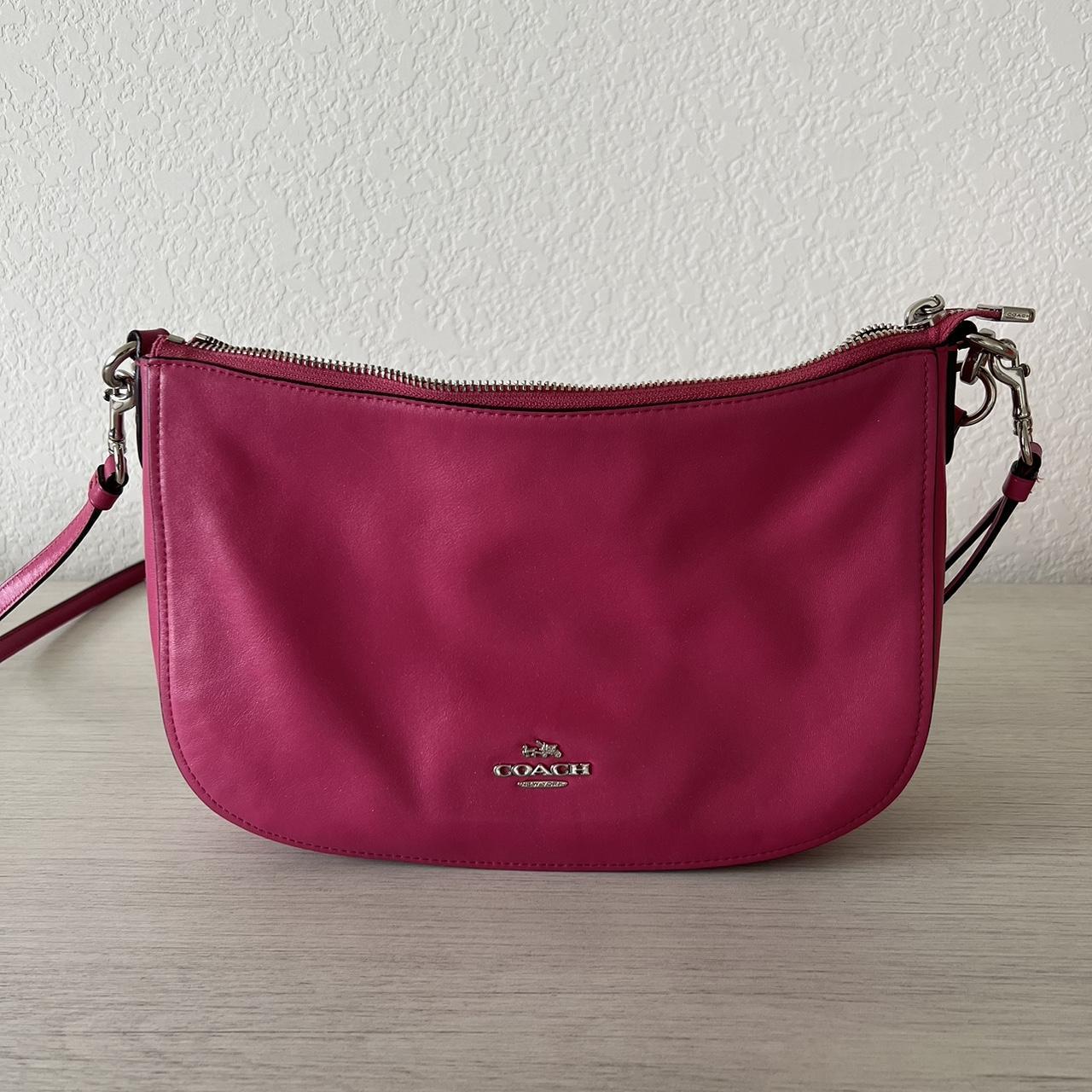 Pink Coach crossbody purse F16550 Perfect for - Depop