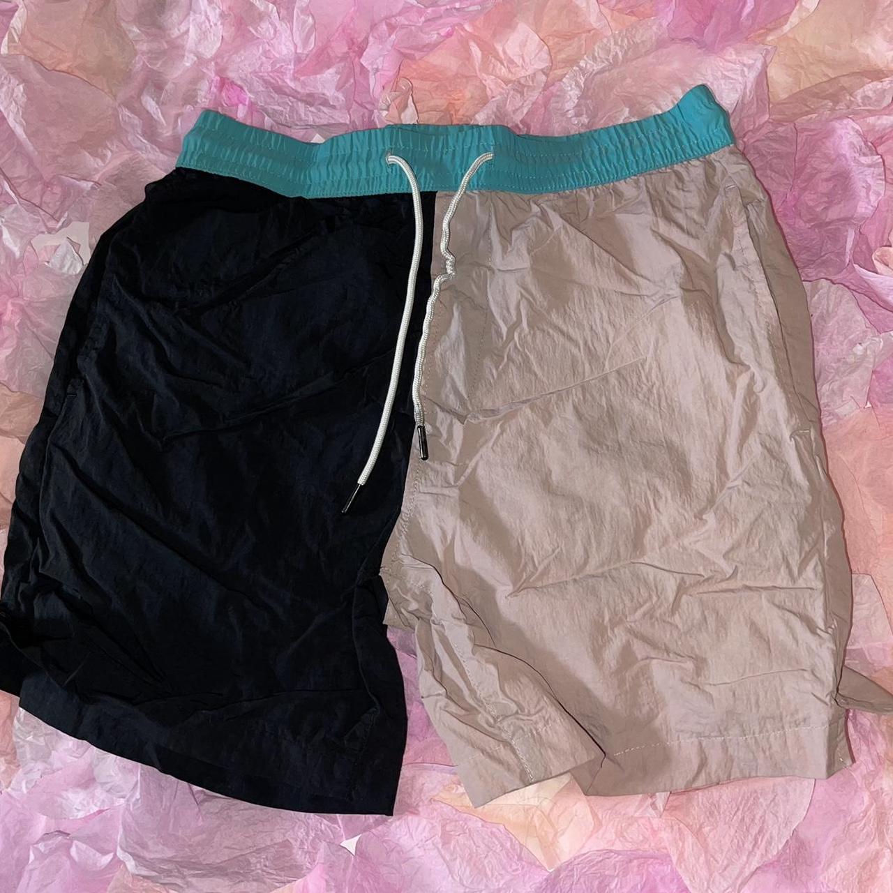 Original Use Men's Pink and Black Swim-briefs-shorts | Depop