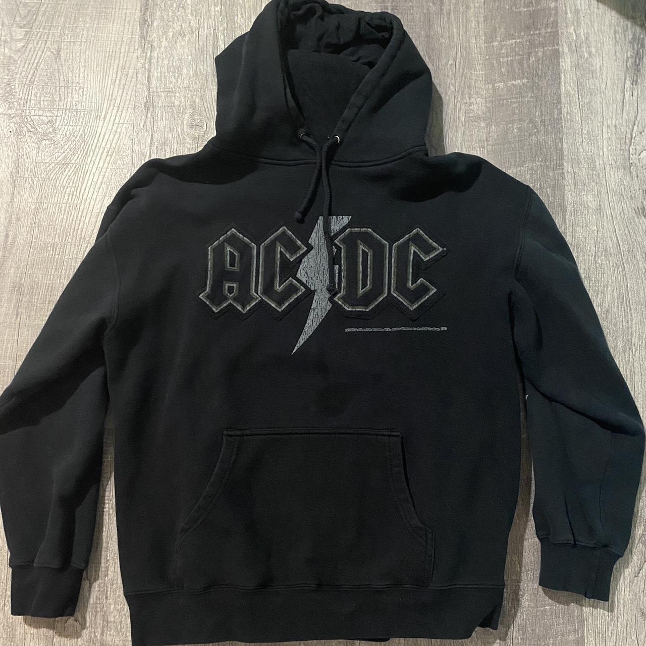 ⚡️ VINTAGE AC/DC JACKET Size L ️stain on the front of... - Depop