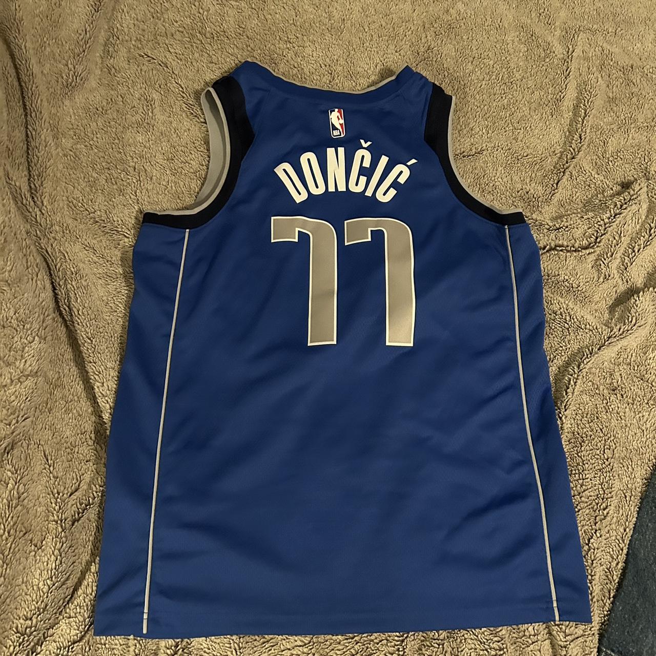 Large Luke Doncic Jersey Rarely Worn, In Like New - Depop