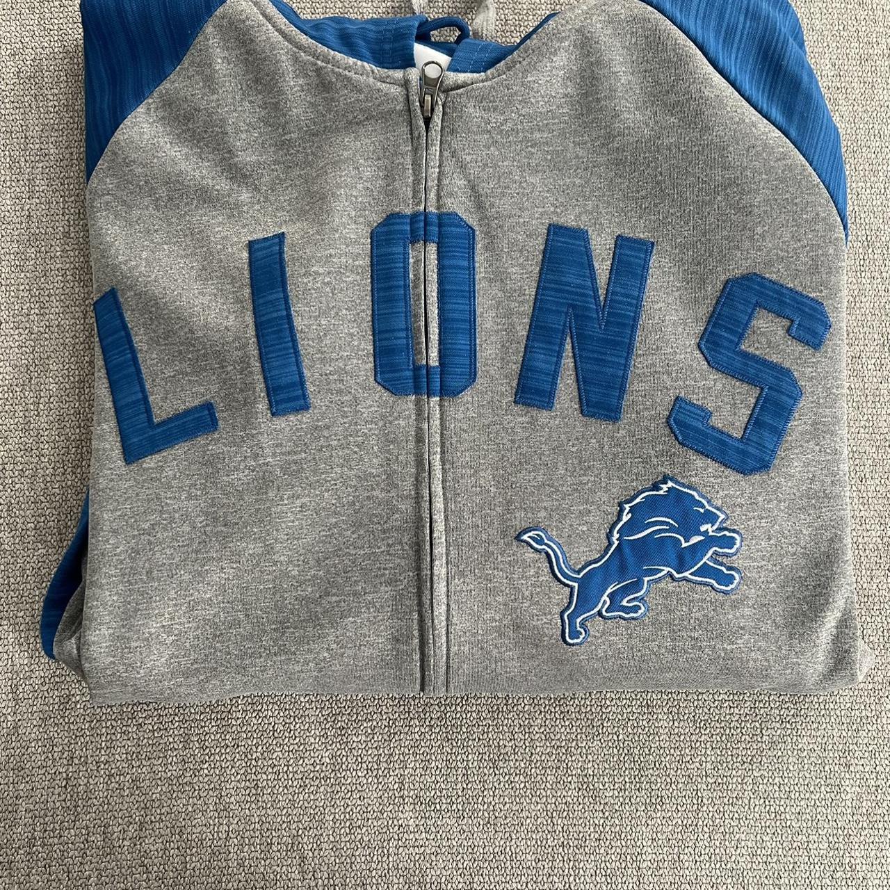 Medium Detroit Lions Sweatshirt/Hoodie #Detroit - Depop