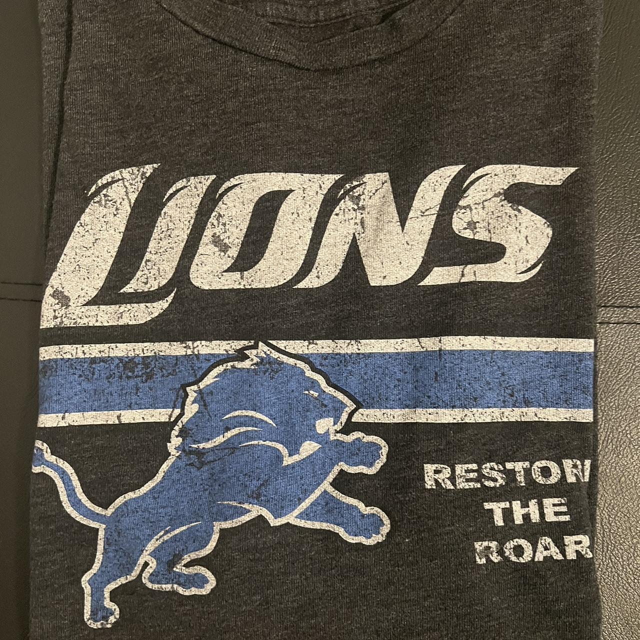 Vintage Detroit Lions Tee Vintage NFL Detroit Lions - Depop