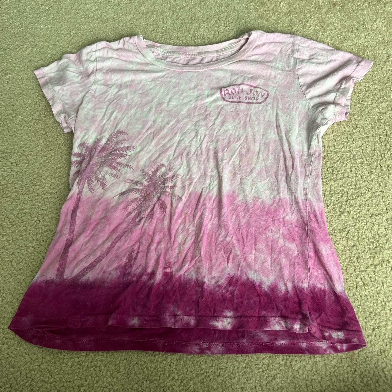 Small pink Ron Jon surf shop t-shirt. Small orange... - Depop