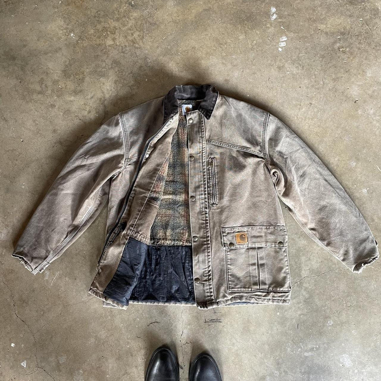 Vintage carhartt chore on sale jacket