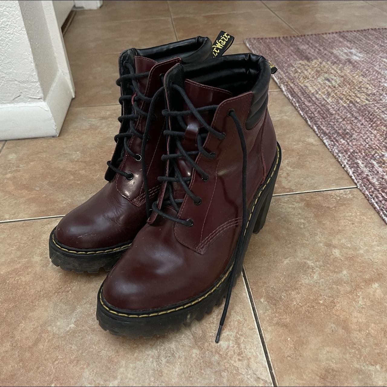 averil dr martens cherry red