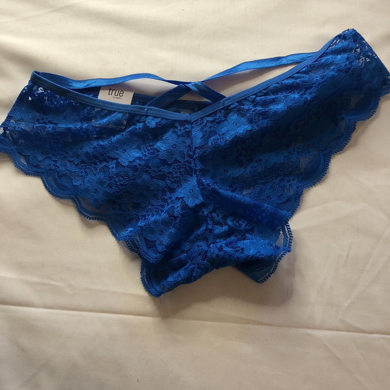 Women’s Bikini Underwear Sz XS/Small Rue21 Blue New... - Depop