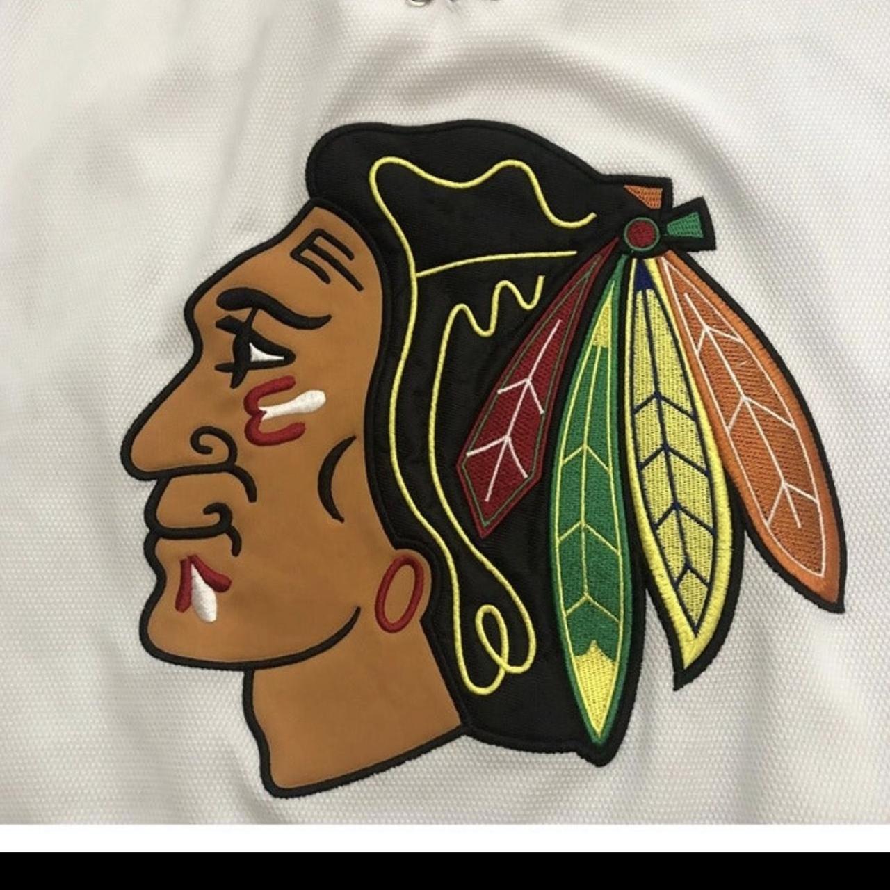 Chicago blackhawks jersey Winter classic throwback - Depop