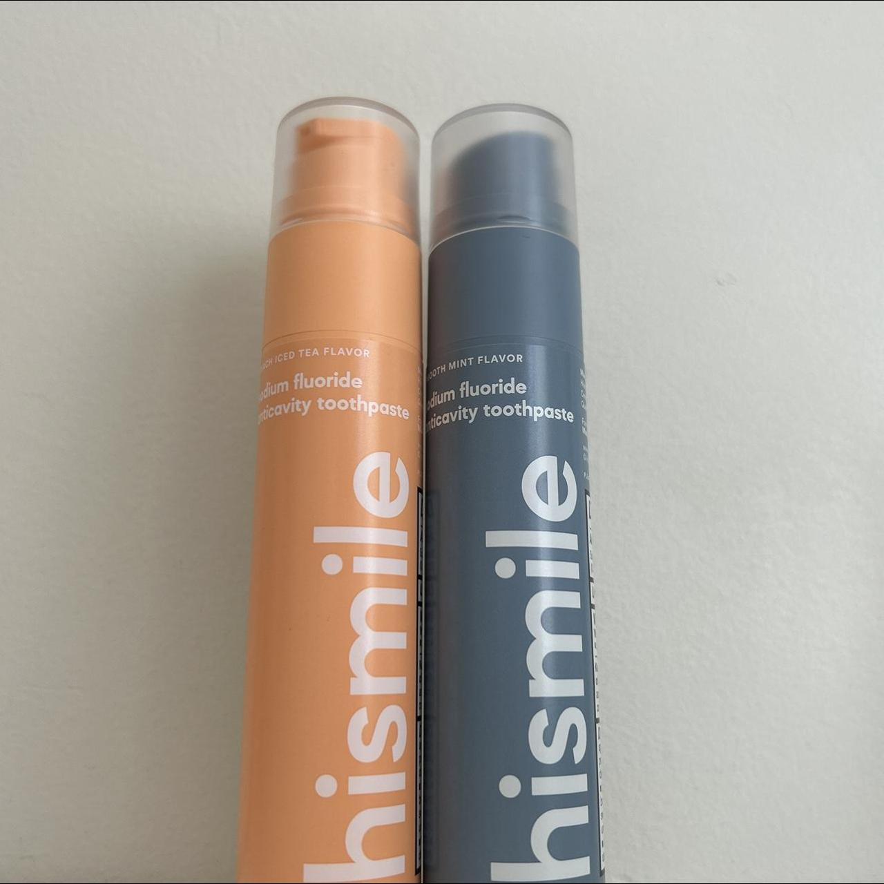 Hismile toothpaste! Viral flavors ~ Peach iced tea... - Depop