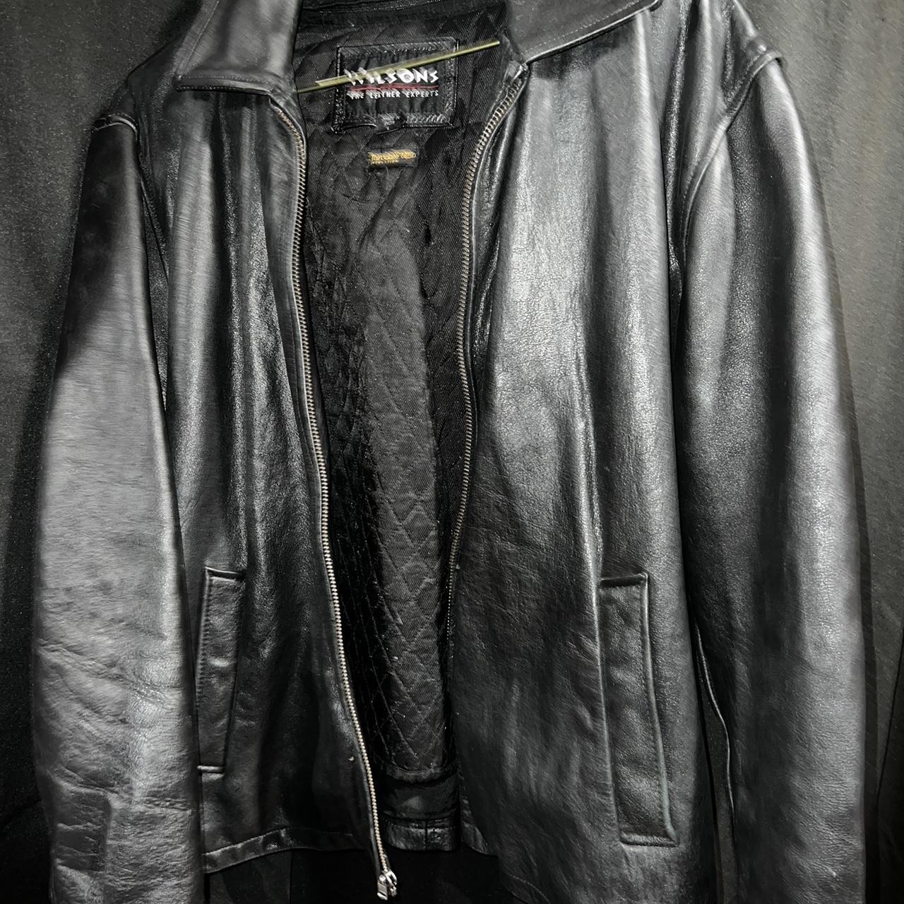 Wilson thinsulate clearance leather jacket