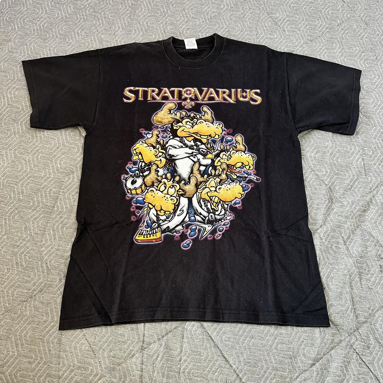 Vintage Stratovarius Tee, Cool ass front and