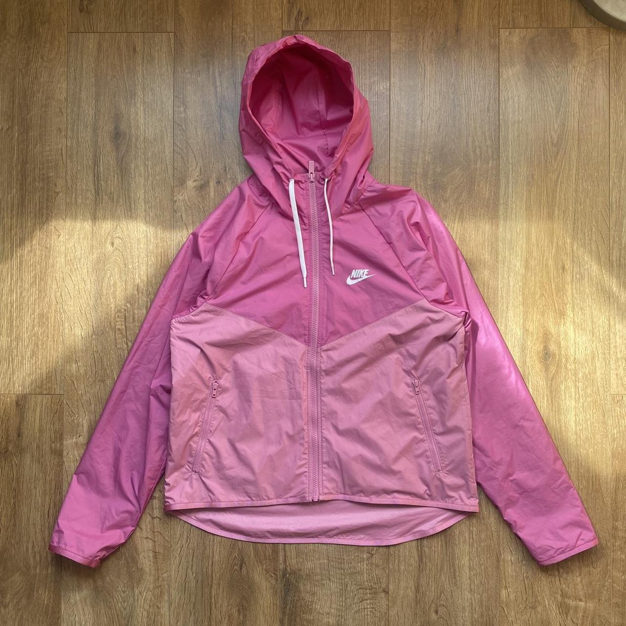 womens nike pink windbreaker