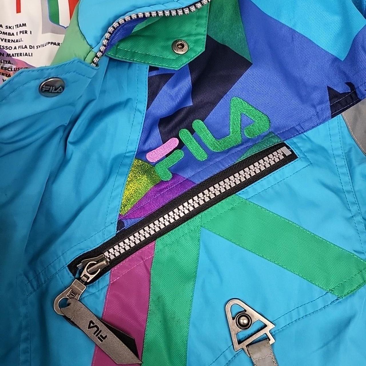 ジャケット・アウター 90s FILA ITALIA ski team bench coat Vintage Ski Jacket 90's FILA – Team Italia UK M (A3E) – JoJo Ski