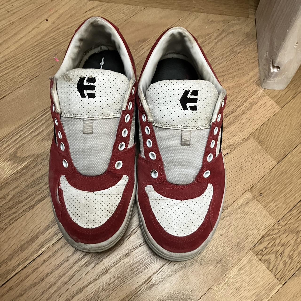 Etnies Men's Red and White Trainers