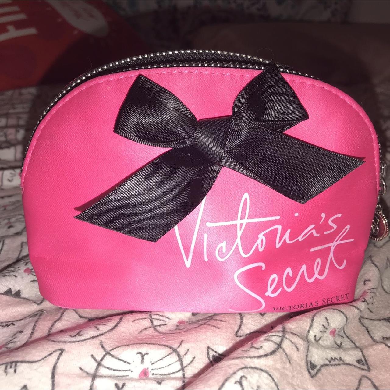 Victoria secret makeup case glitter bag - Depop