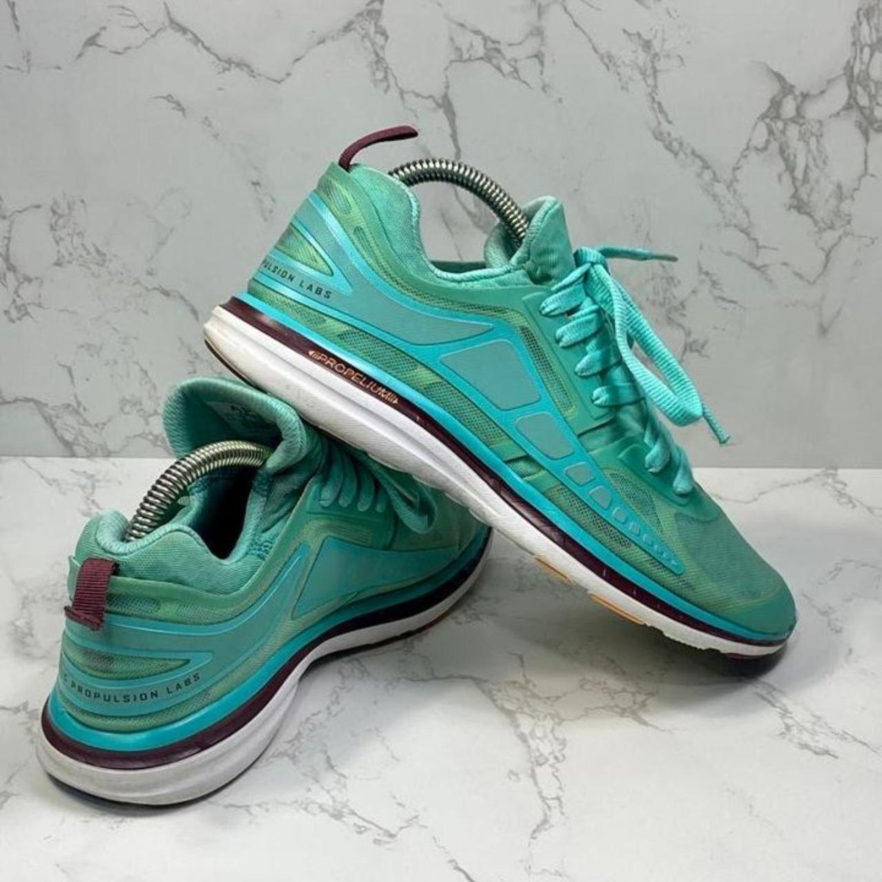 APL Prism Shoes Teal Blue Running Sneakers Athletic