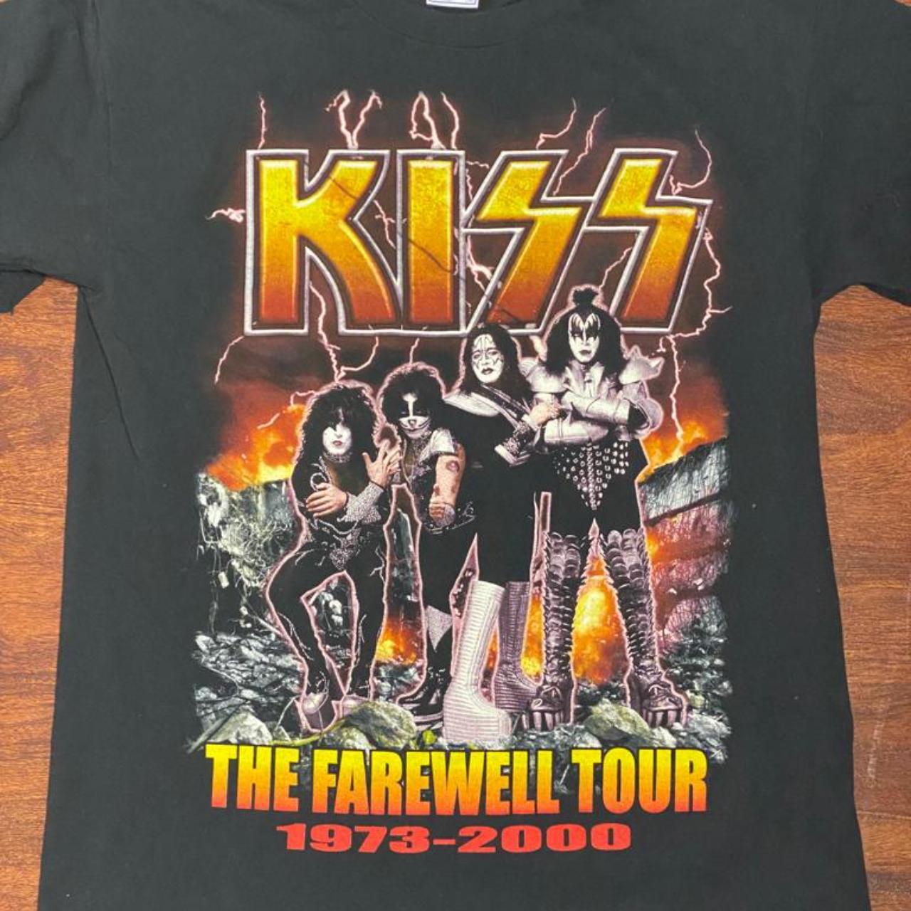 KISS The Farewell Tour 1973 - 2000 Single Stitch... - Depop