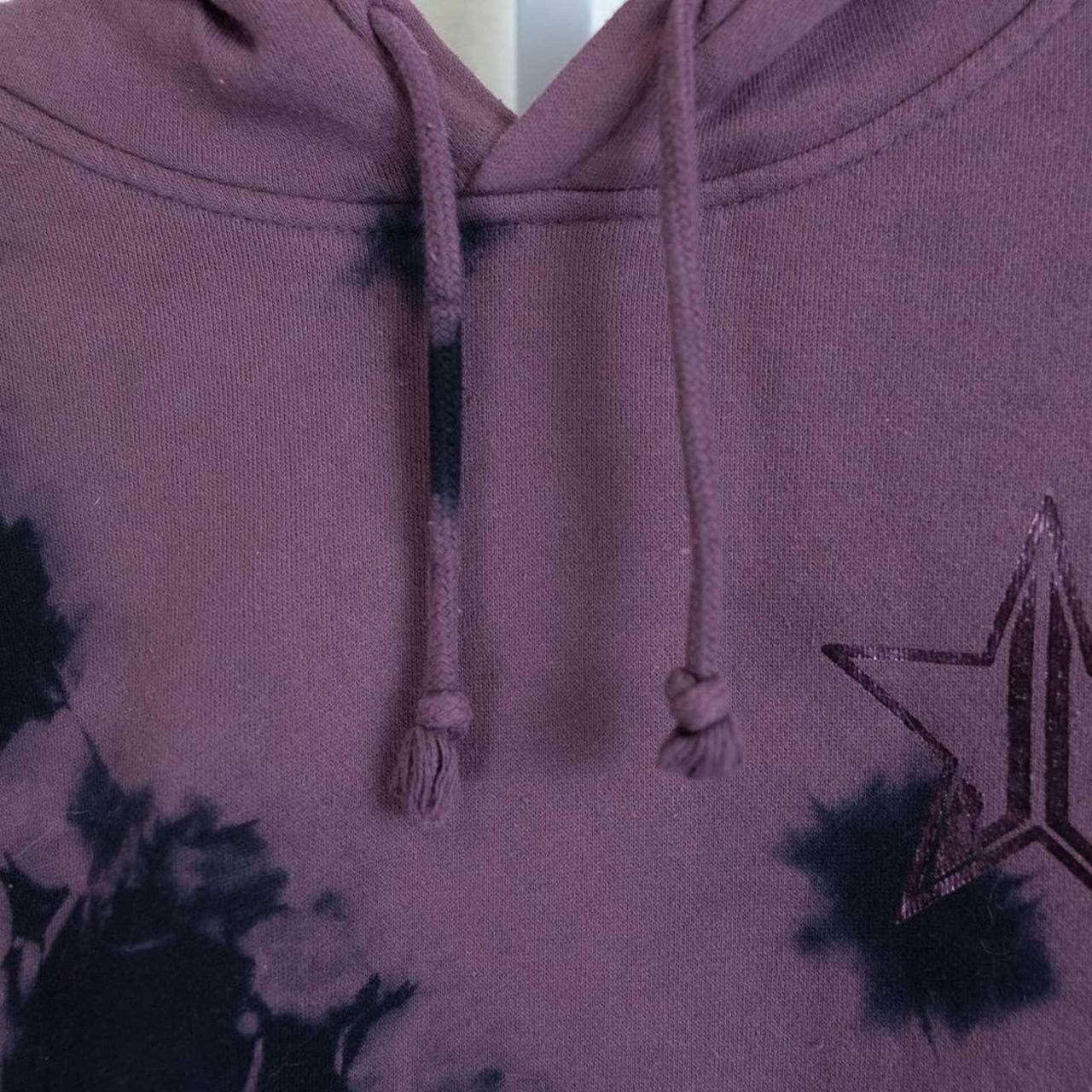 Jeffree star tie discount dye berry hoodie