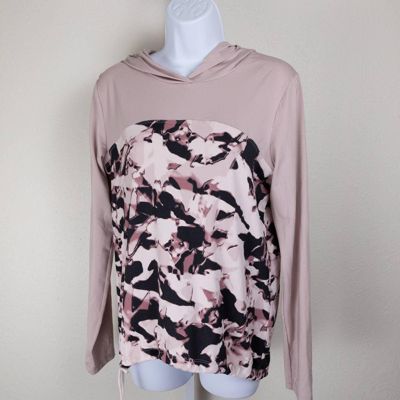 Pink camouflage store under armour hoodie