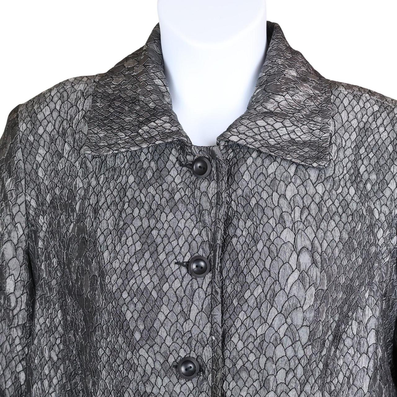 Source Unknown Women's Tailored jacket - Silver/G… - image 7