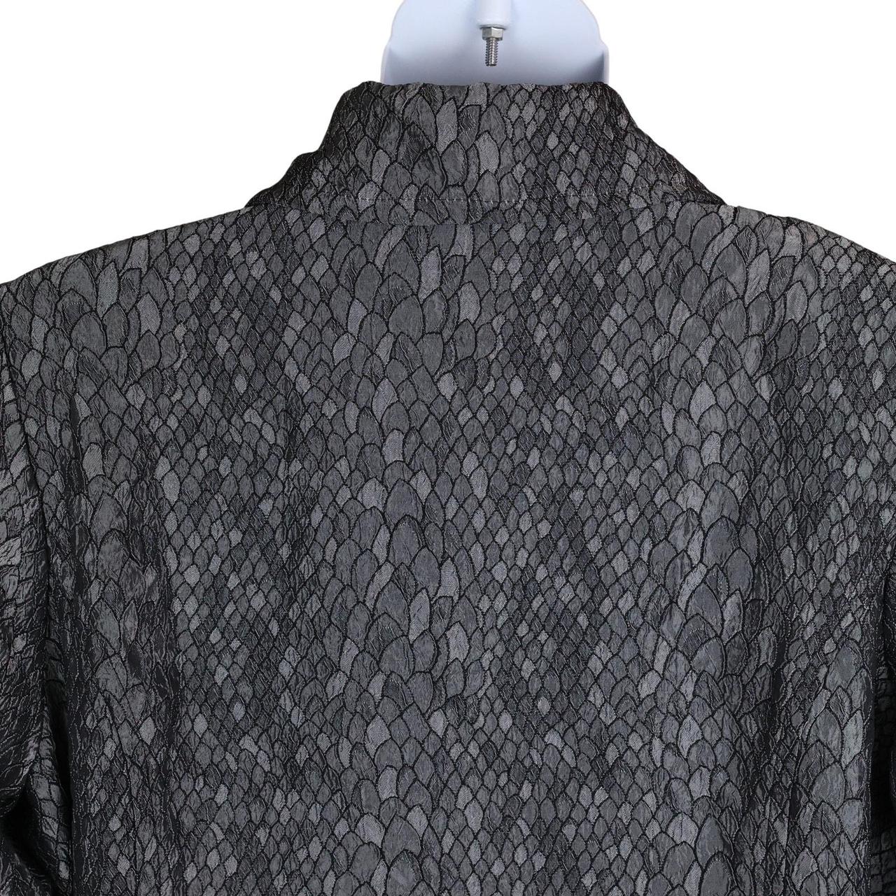 Source Unknown Women's Tailored jacket - Silver/G… - image 8