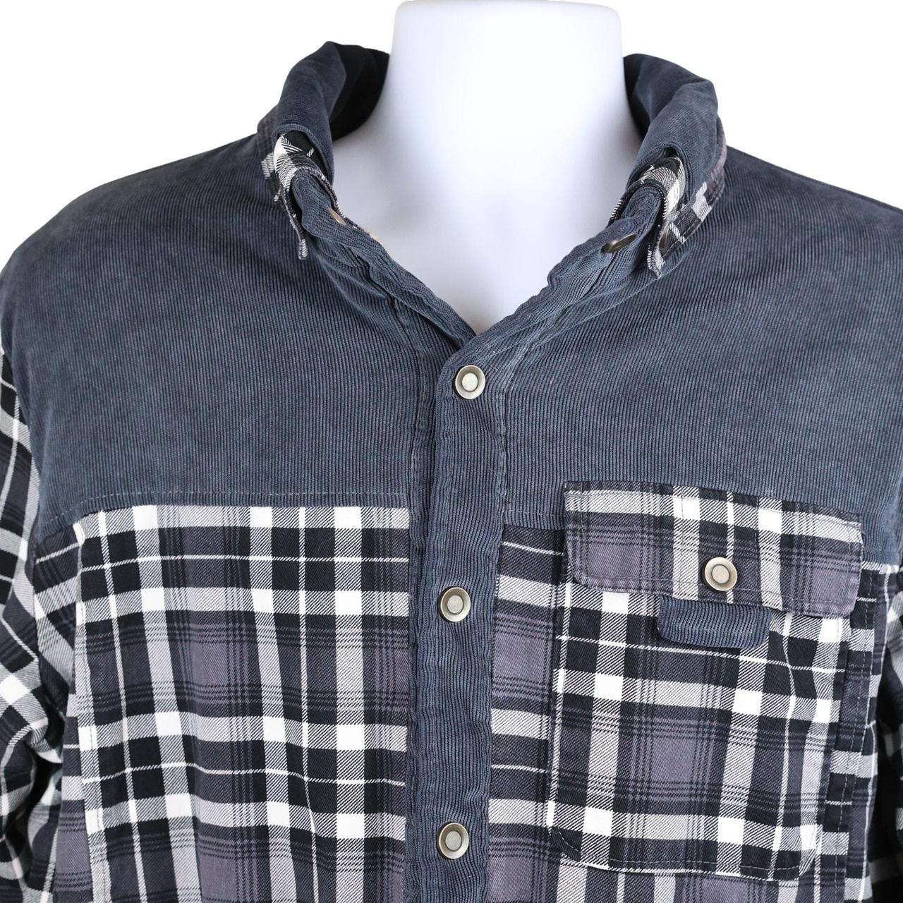 Source Unknown Men's Jacket - Grey/White - S – Th… - image 8