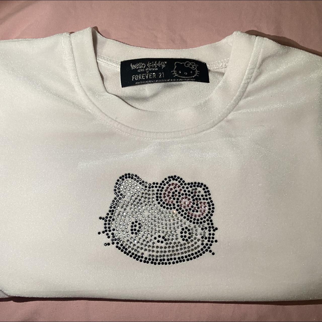 Embroidered Hello Kitty Hoodie | Forever 21