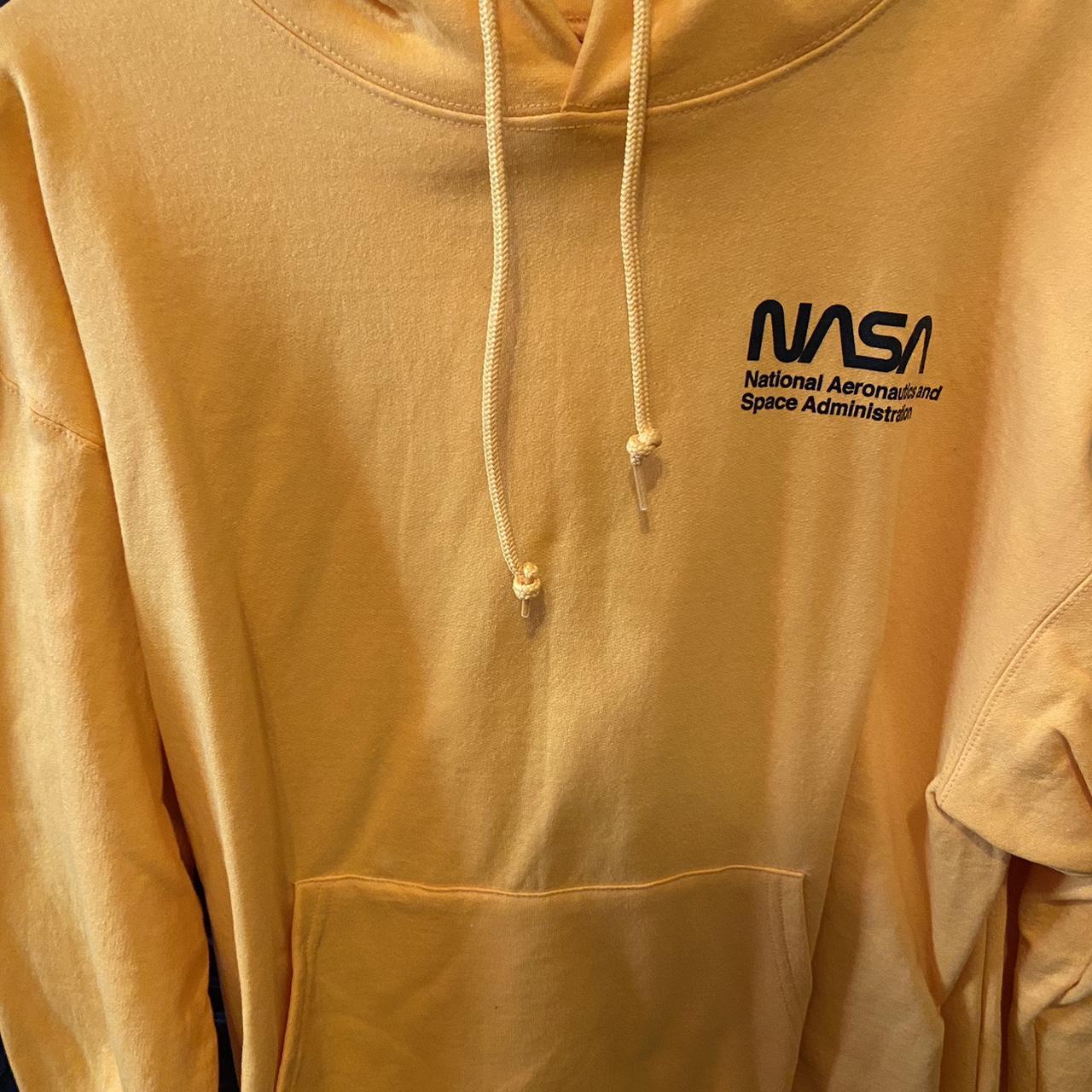 Yellow hot sale nasa hoodie