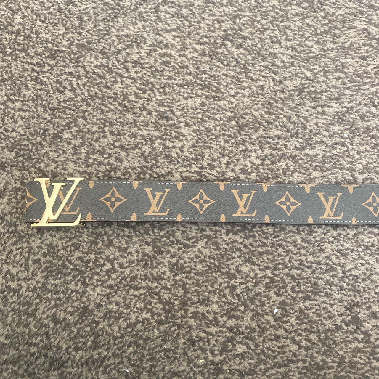 Louis Vuitton Belt Size 32-34. Received as gift and - Depop