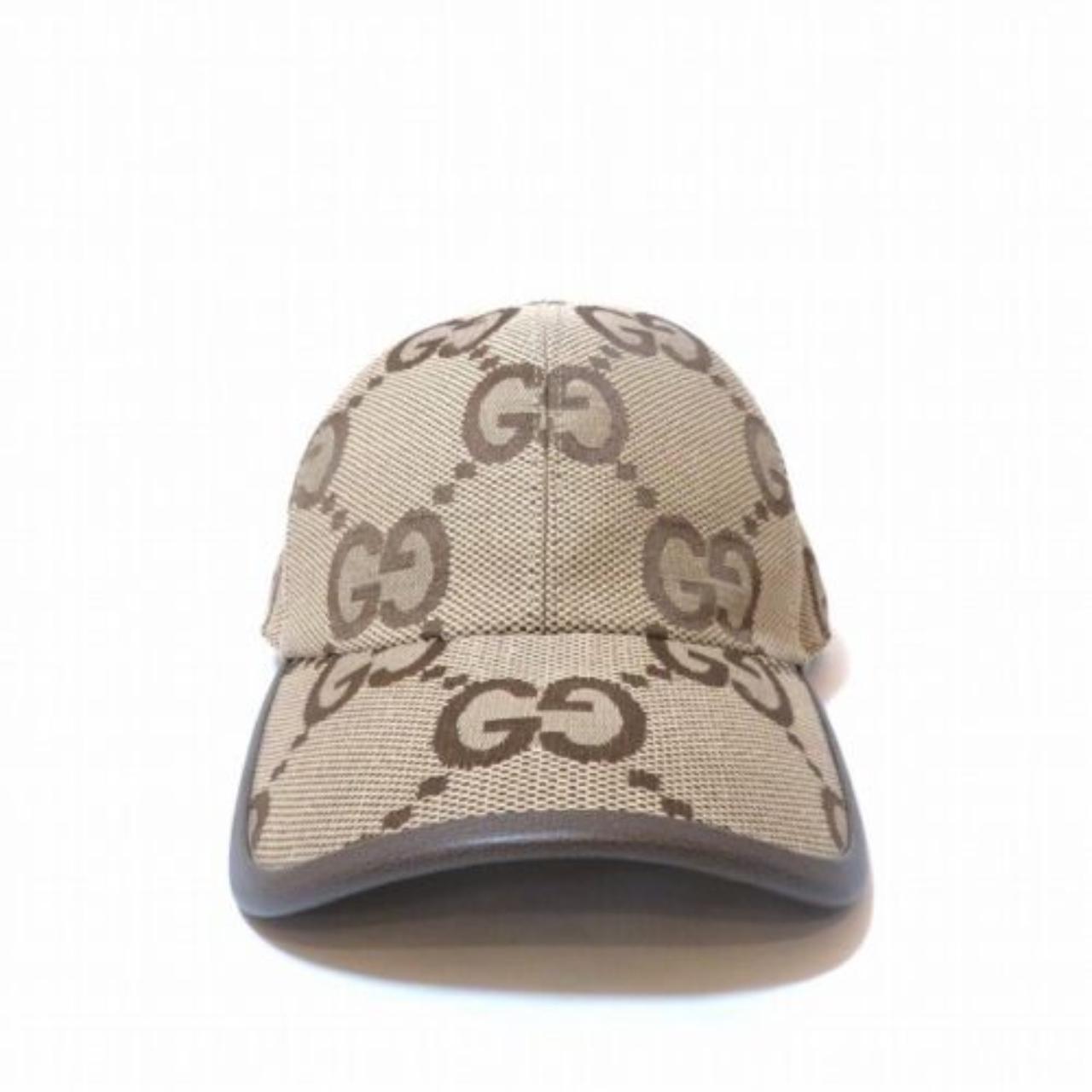 Gucci Men's Cream Hat Depop