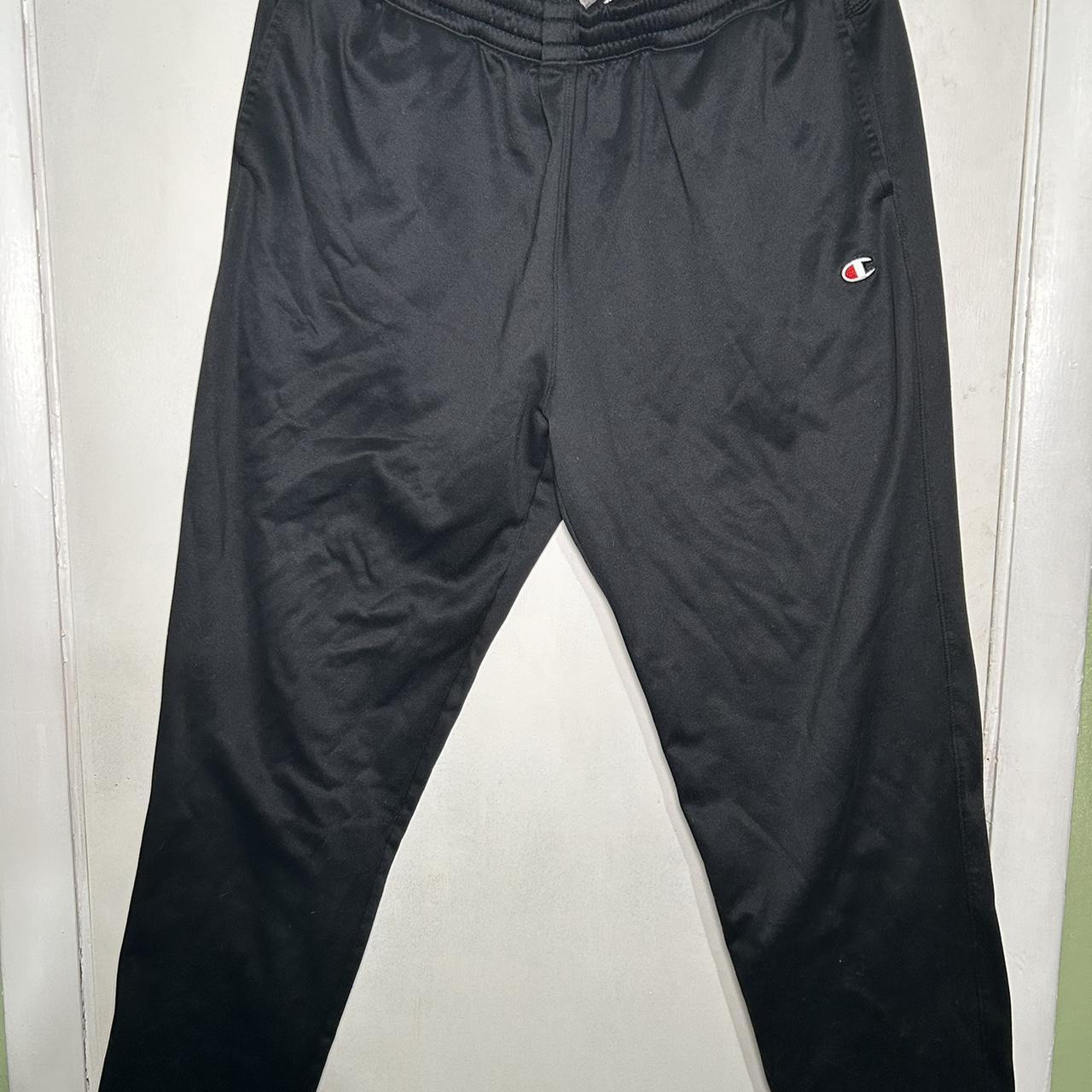 Champion open hot sale hem sweatpants