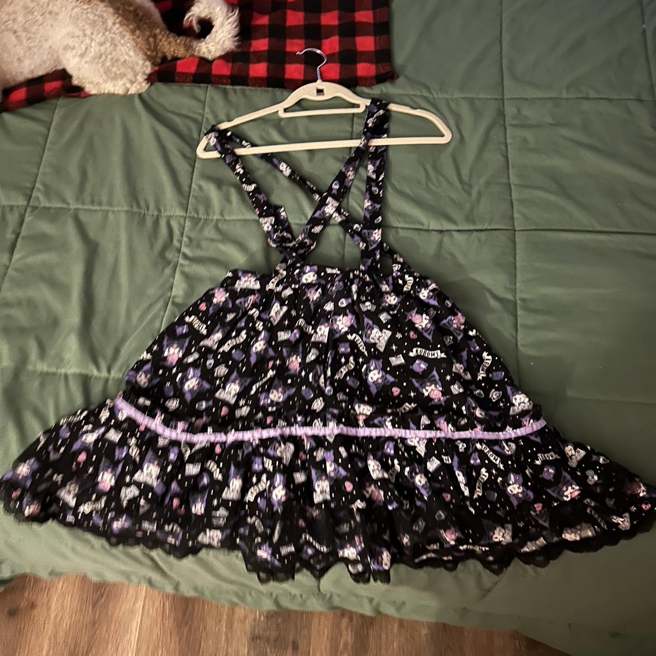 Kuromi skirt all Sanrio kuromi skirt Only worn... Depop