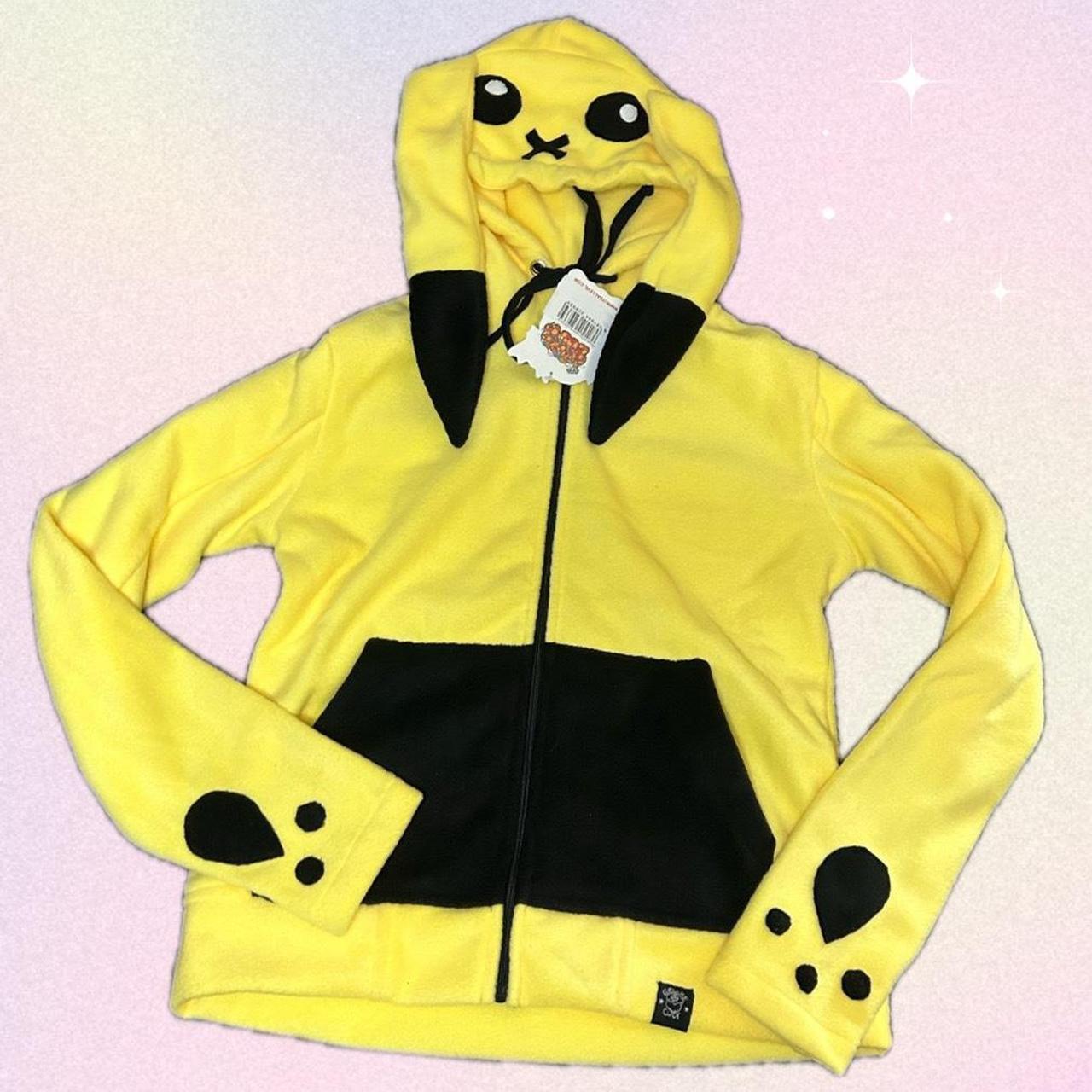 Cupcake cult pikachu zip up hoodie soft fleece