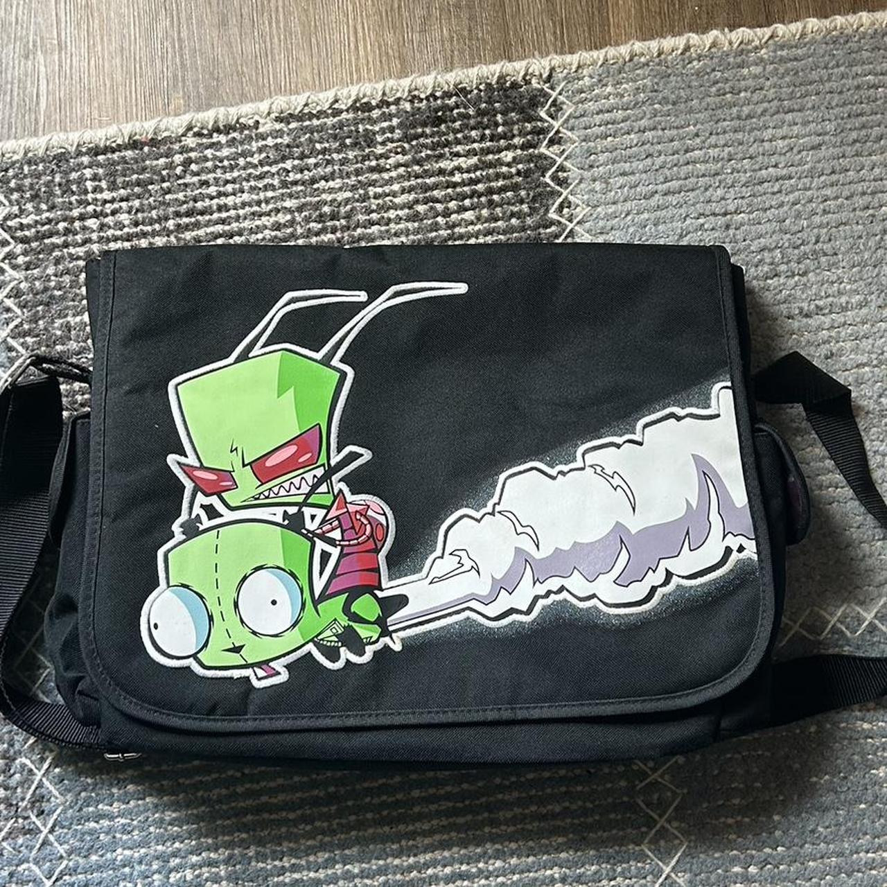 Invader Zim store large messenger bag