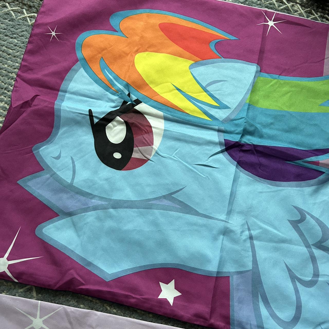 My little pony pillow cases featuring rainbow dash. Depop