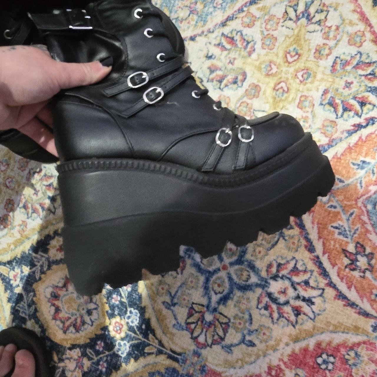 Demonia Women's Boots - Black - US 9 – Shaker 350… - image 3