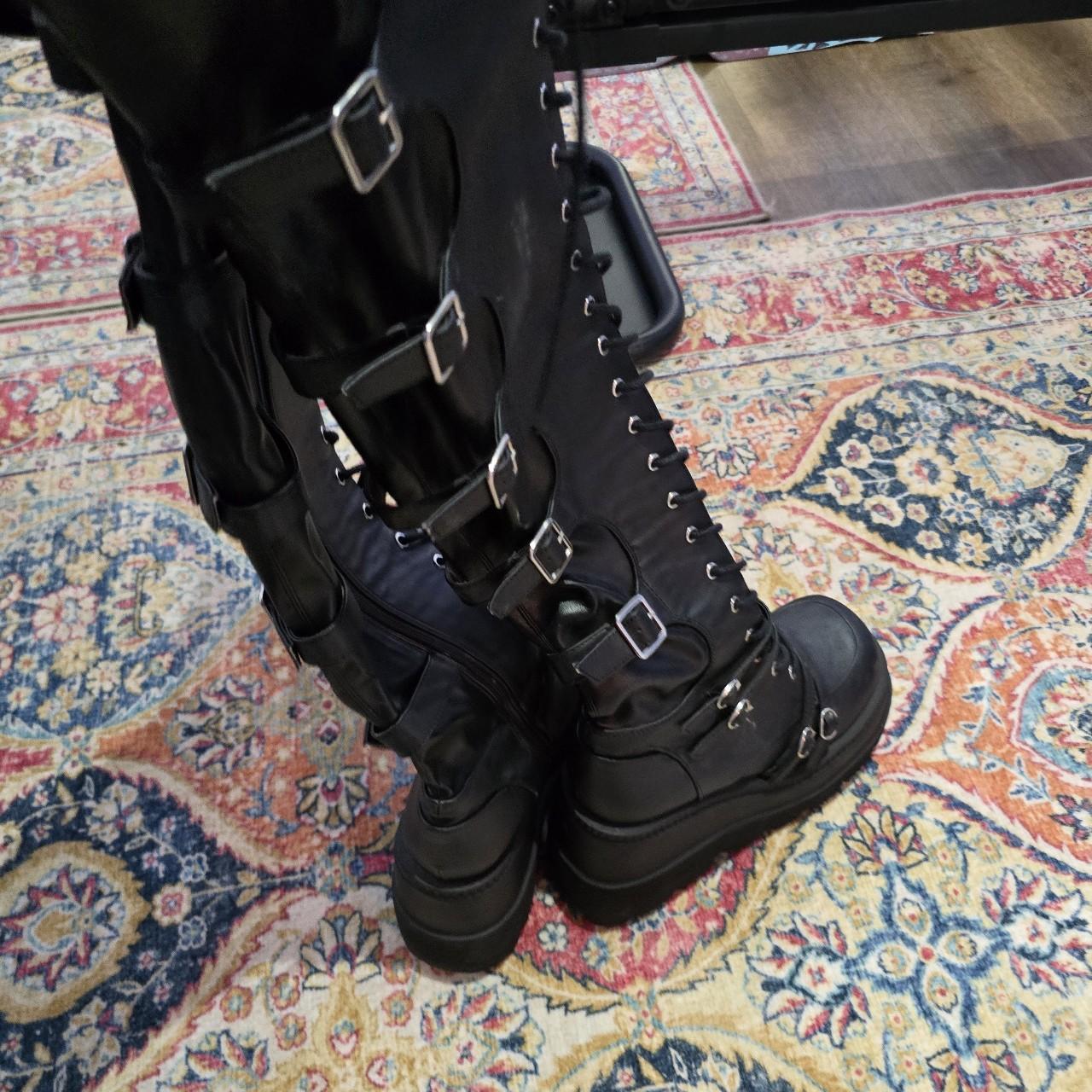 Demonia Women's Boots - Black - US 9 – Shaker 350… - image 2