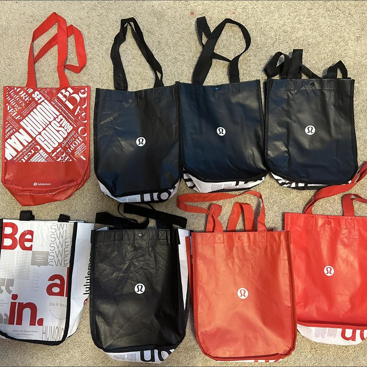 Lululemon reusable bags! 5 each dm me for which... Depop