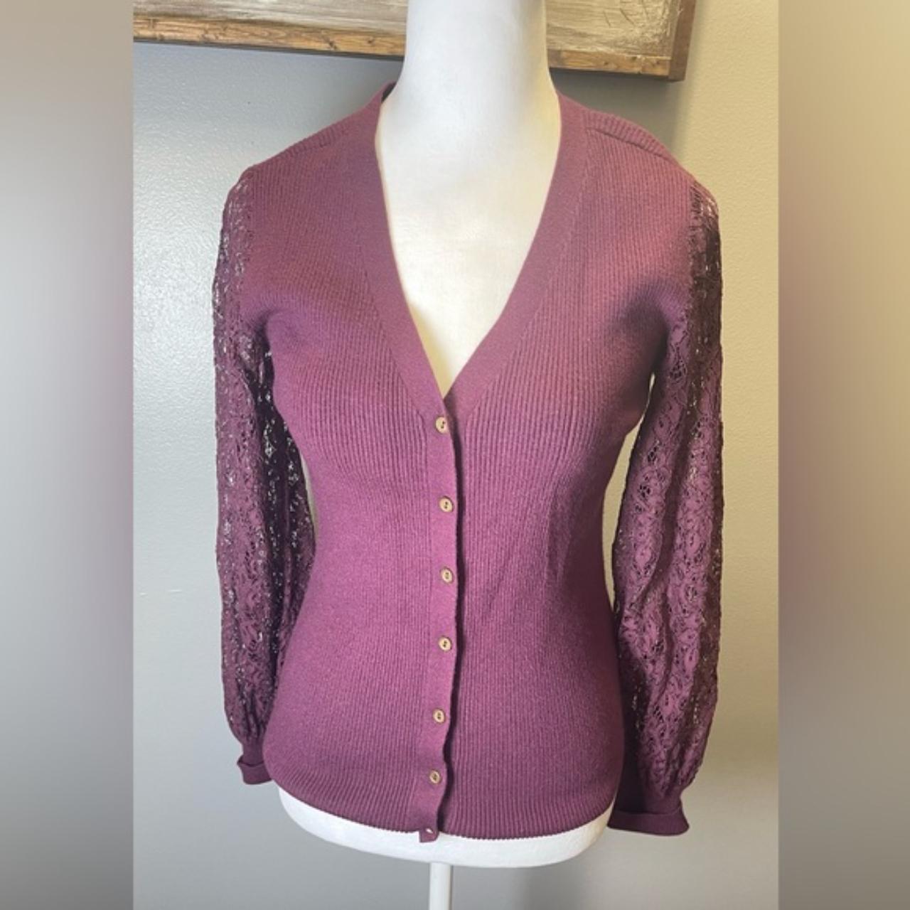 Soft Surroundings Women's Cardigan - Purple - S –… - image 2