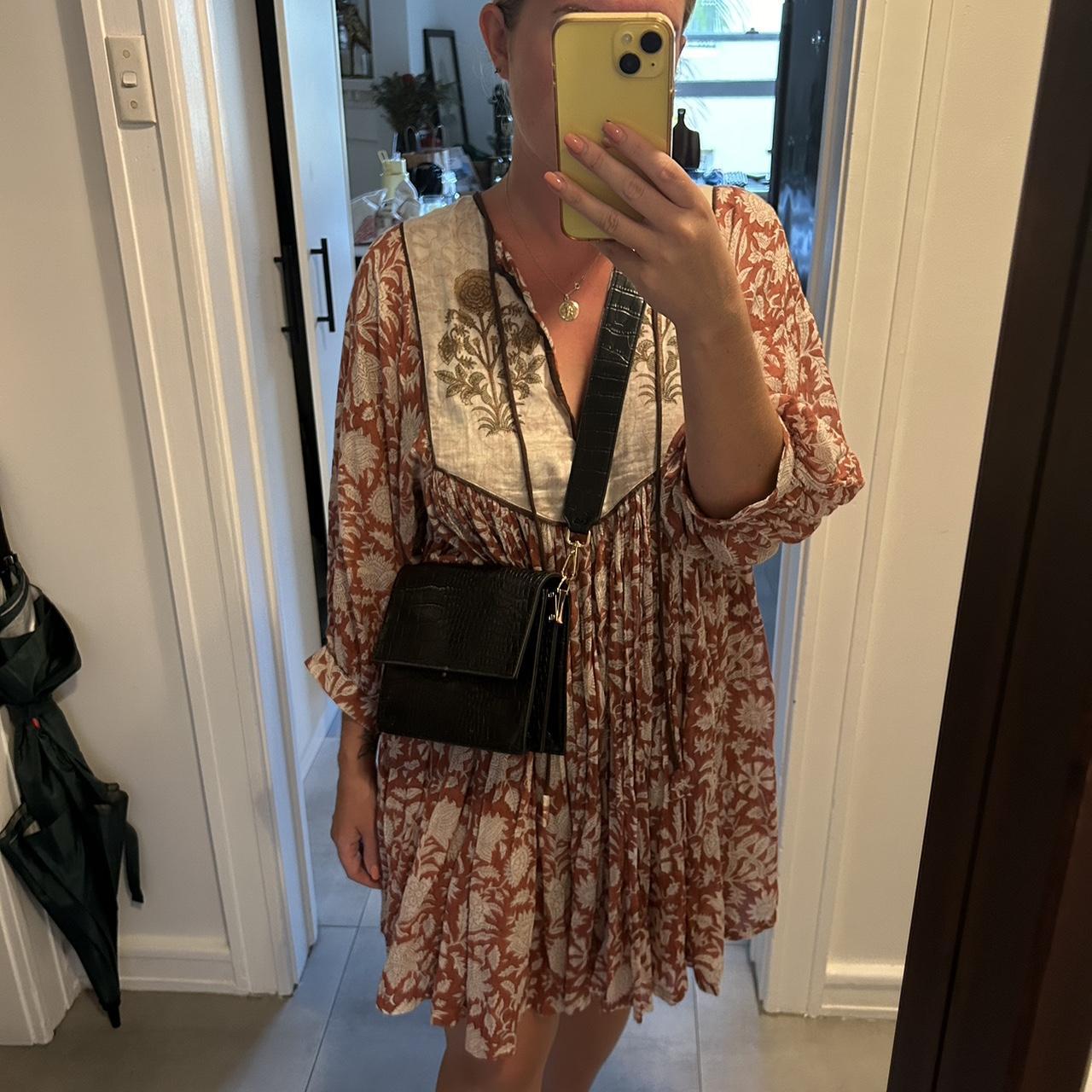 Black mini flap bag Sportsgirl small cross body... Depop