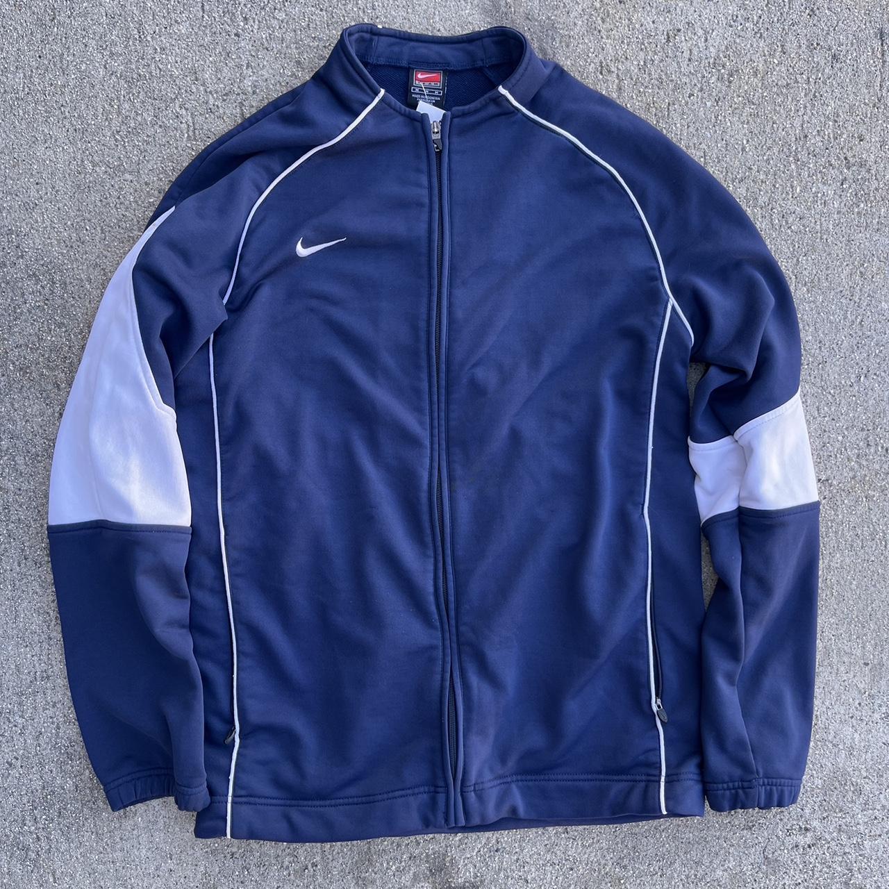 Team Nike track style jacket Size Medium... - Depop