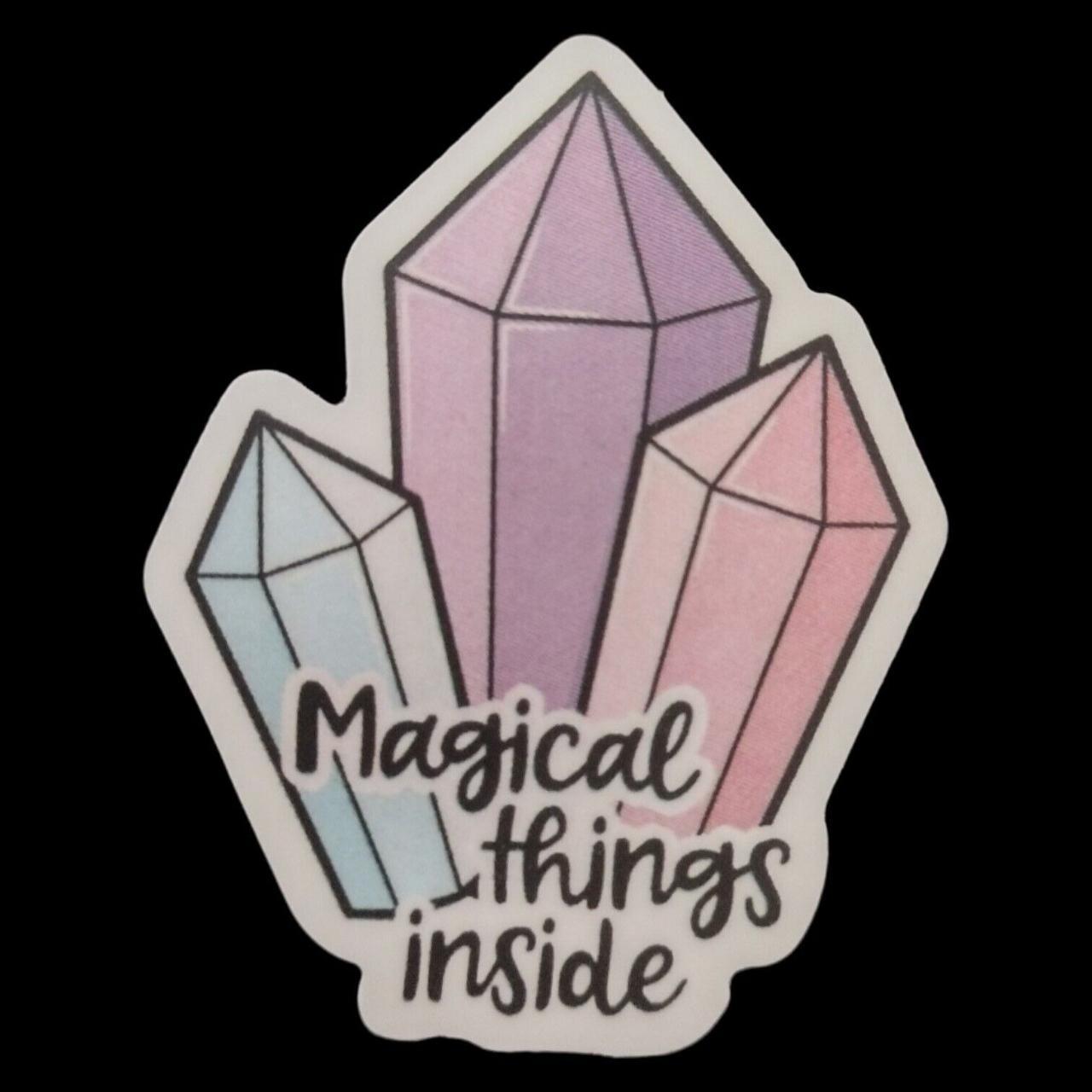 Vinyl Stickers Crystal Gemstone Geologist Quartz... Depop