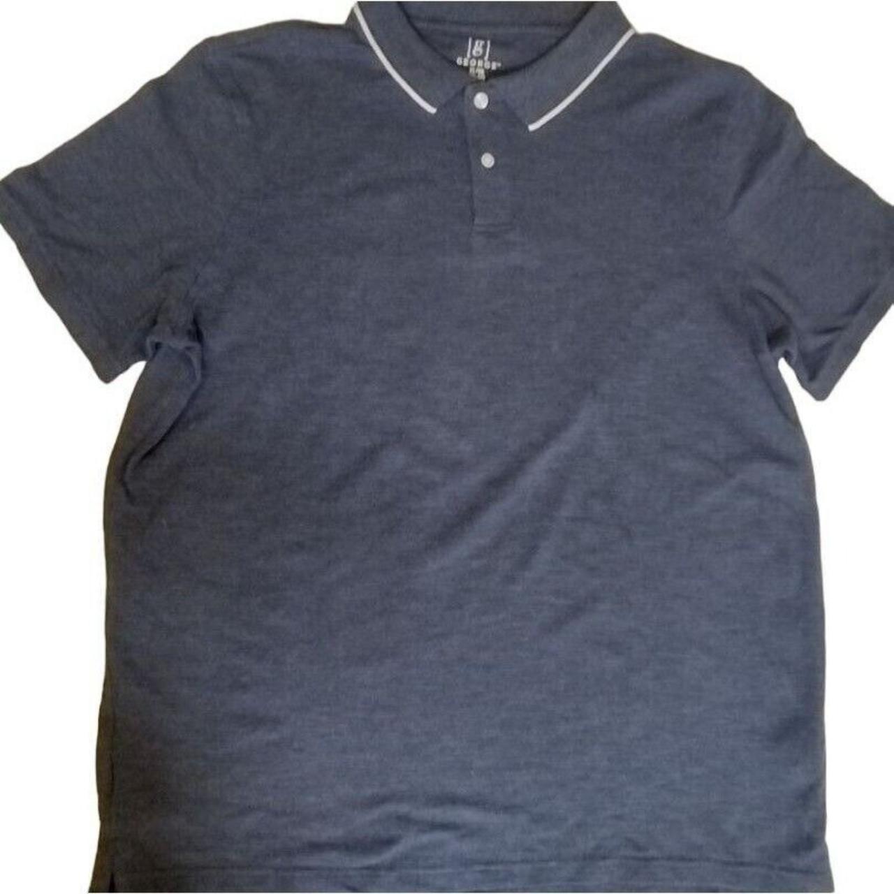 Size XL Men's Blue Polo, Short Sleeve Brand -... - Depop